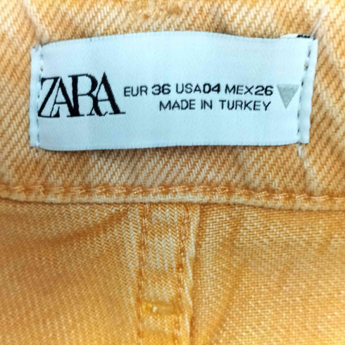 ザラ ZARA WIDE LEG JEANS ワイドレッグジーンズ デニムパンツ レディース  USA:4